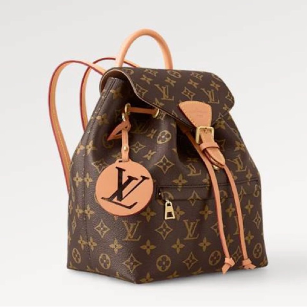 Louis Vuitton Montsouris PM Backpack Brown Monogram